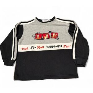 Vintage Disney Tigger Sweatshirt Pooh 100 Acre Collection Kids‎ Size 5/6
